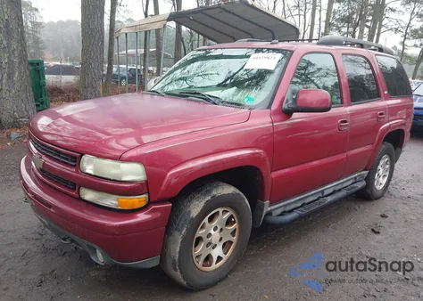 2005 Chevrolet Tahoe Z71 z USA, uszkodzony, nr VIN 1GNEK13Z45R240596